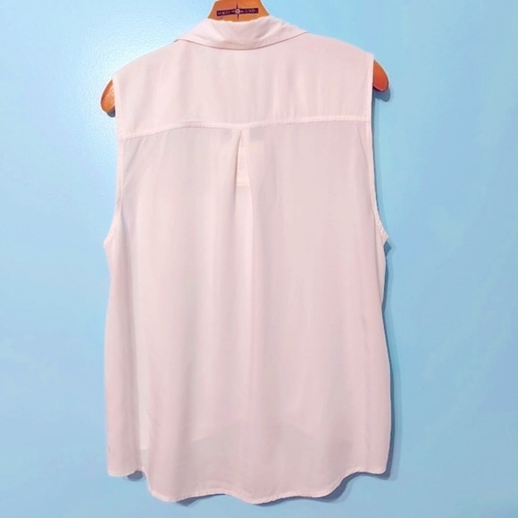 BeachLunchLounge sleeveless tie front top - Picture 3 of 8